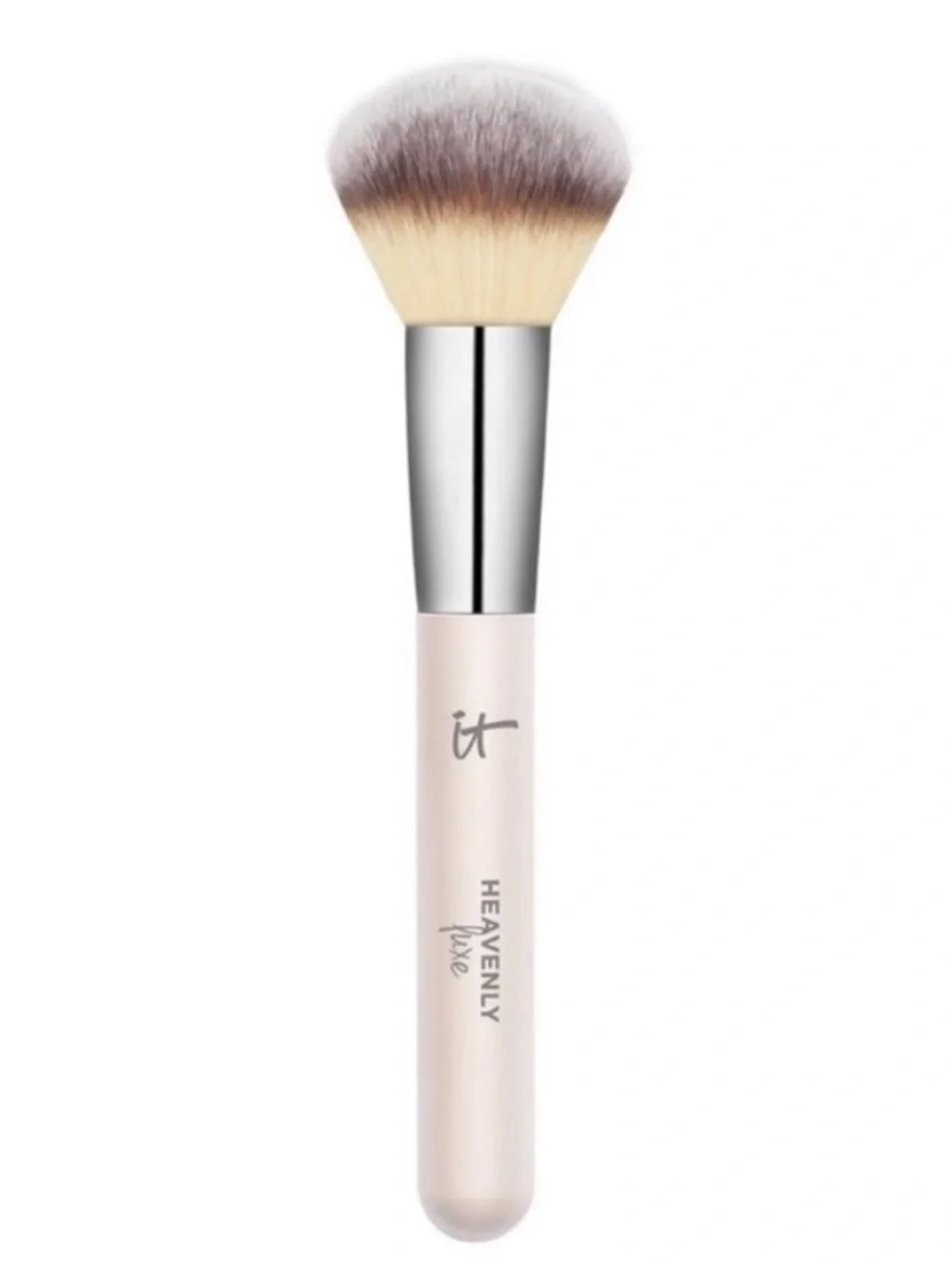 it cosmetics Heavenly Luxe Powder Brush in Light Pink & Silver